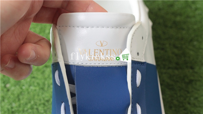 Valentino Garavani White Blue Sneaker